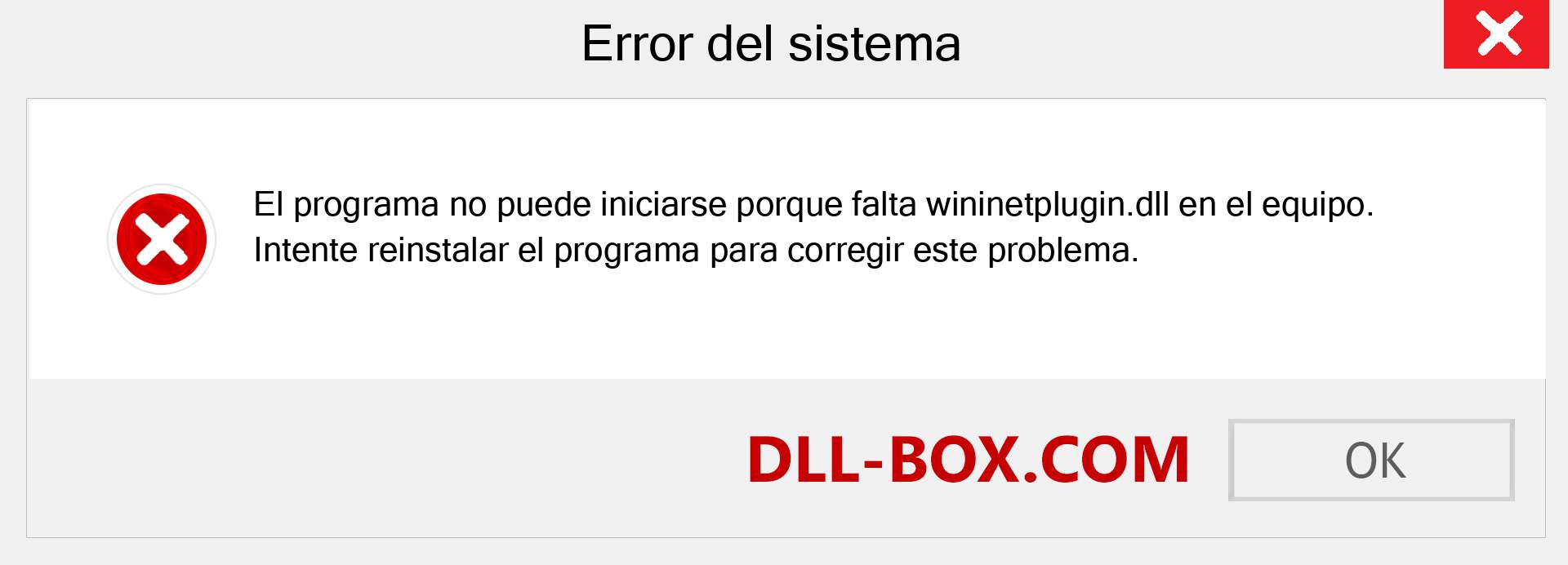 ¿Falta el archivo wininetplugin.dll ?. Descargar para Windows 7, 8, 10 - Corregir wininetplugin dll Missing Error en Windows, fotos, imágenes